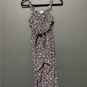 Floral Sleeveless Romper